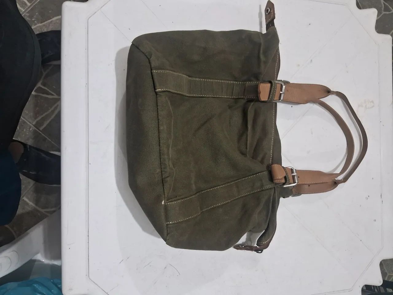 Bolsa de lona em perfeito estado. - Foto 2
