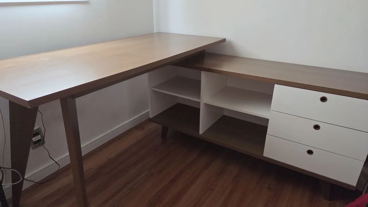 Escrivaninha 100% mdf - Foto 2