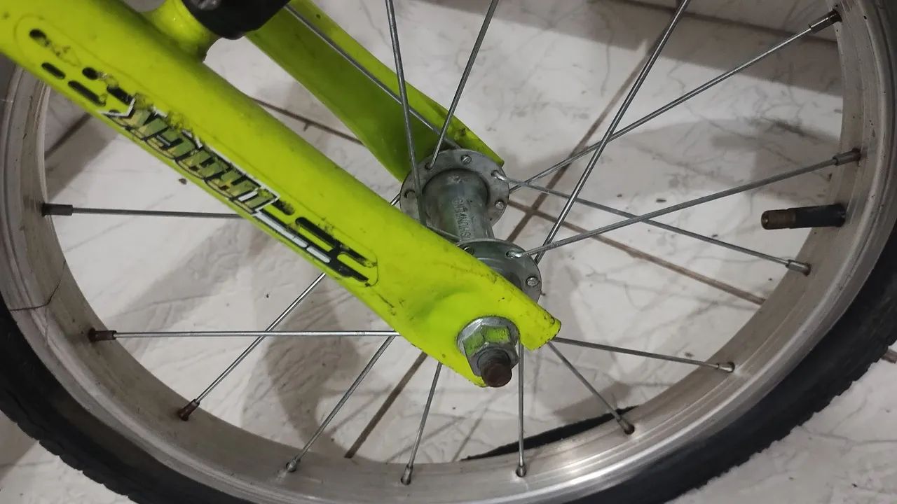 Bicicleta aro 16 com rodas de alumínio  - Foto 4