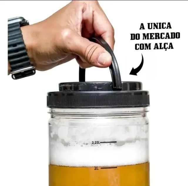 7 Torres de Chopp 2 Litros com 2 Refil Congelante cada - Foto 5