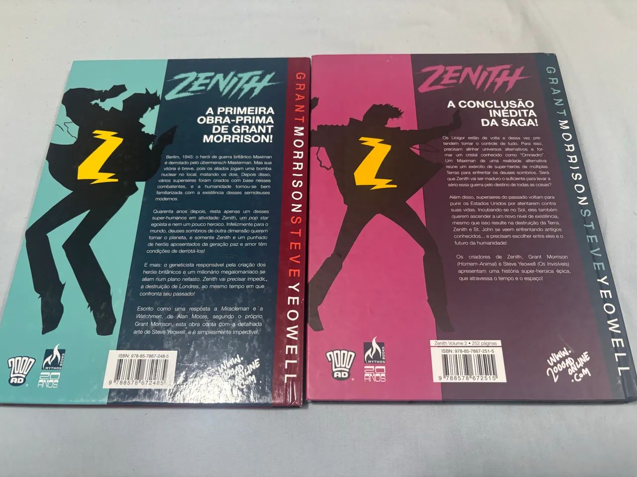 Zenith - Grant Morrison - Volumes 1 e 2  - Foto 2