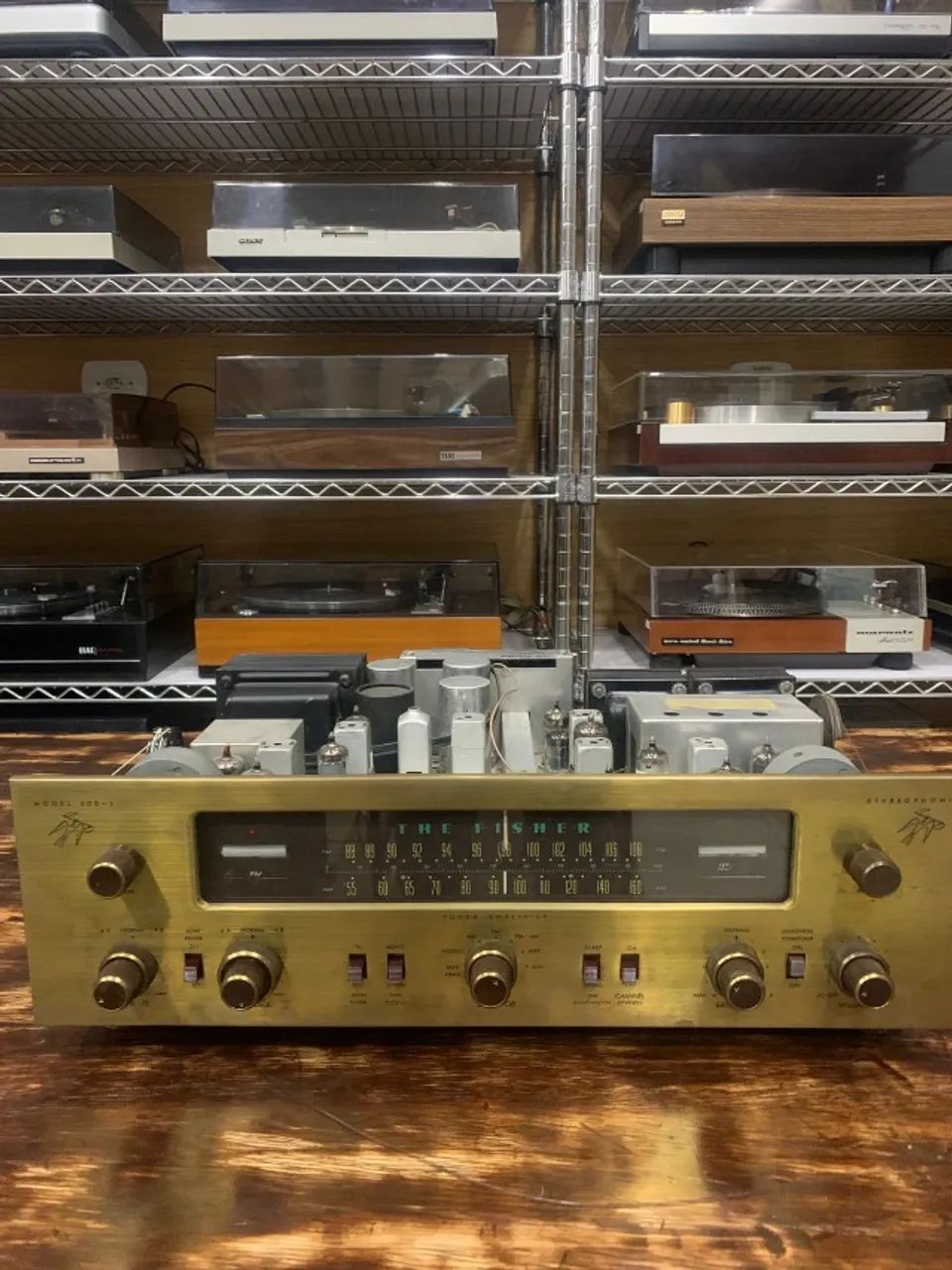 Receiver Valvulado Fisher - Modelo 500-s - Vintage Marantz Mcintosh Sansui Jbl Uni-t Akai