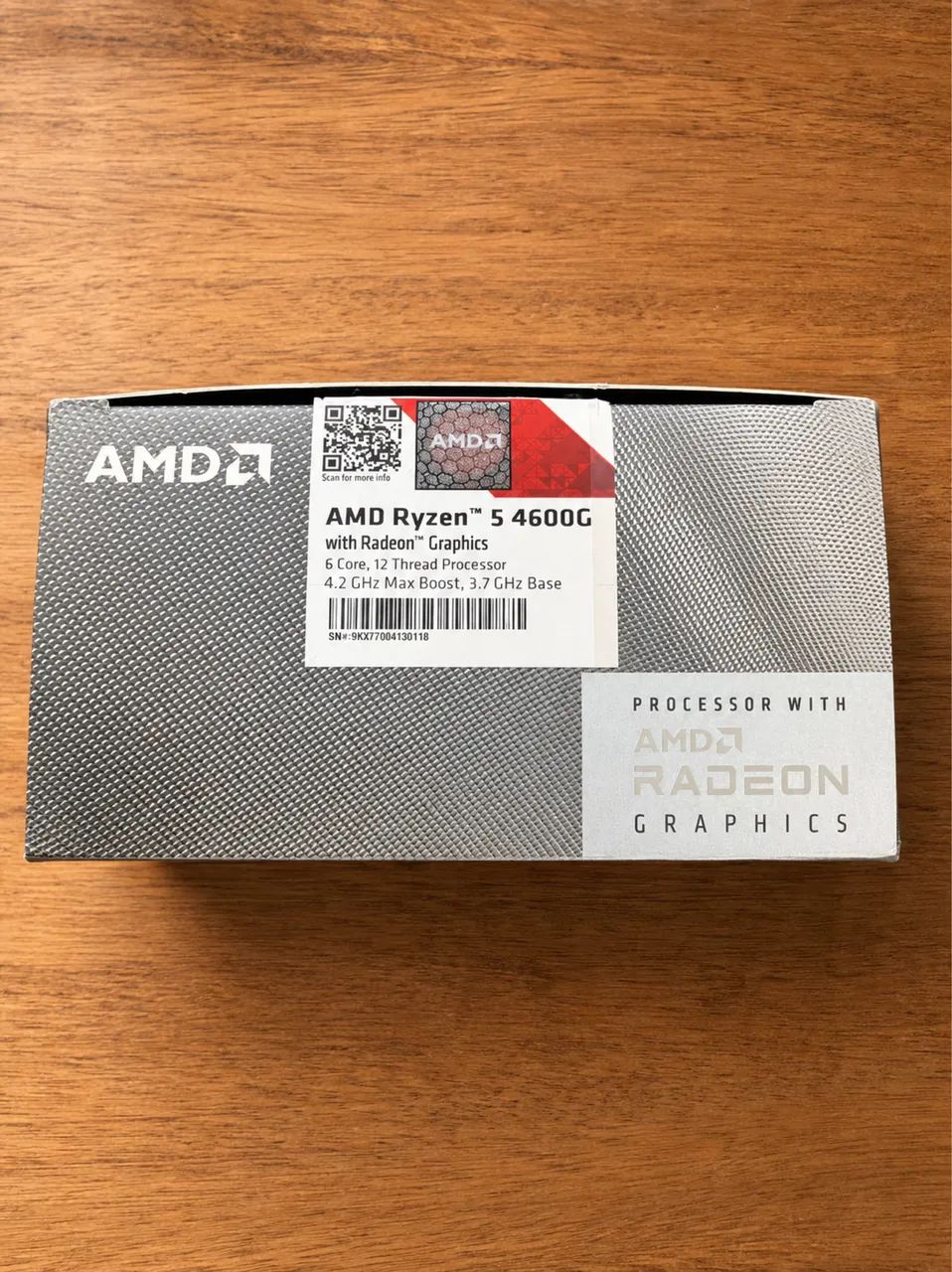 Processador AMD Ryzen 5 4600G com Cooler e Caixa Original - AM4 - Foto 2