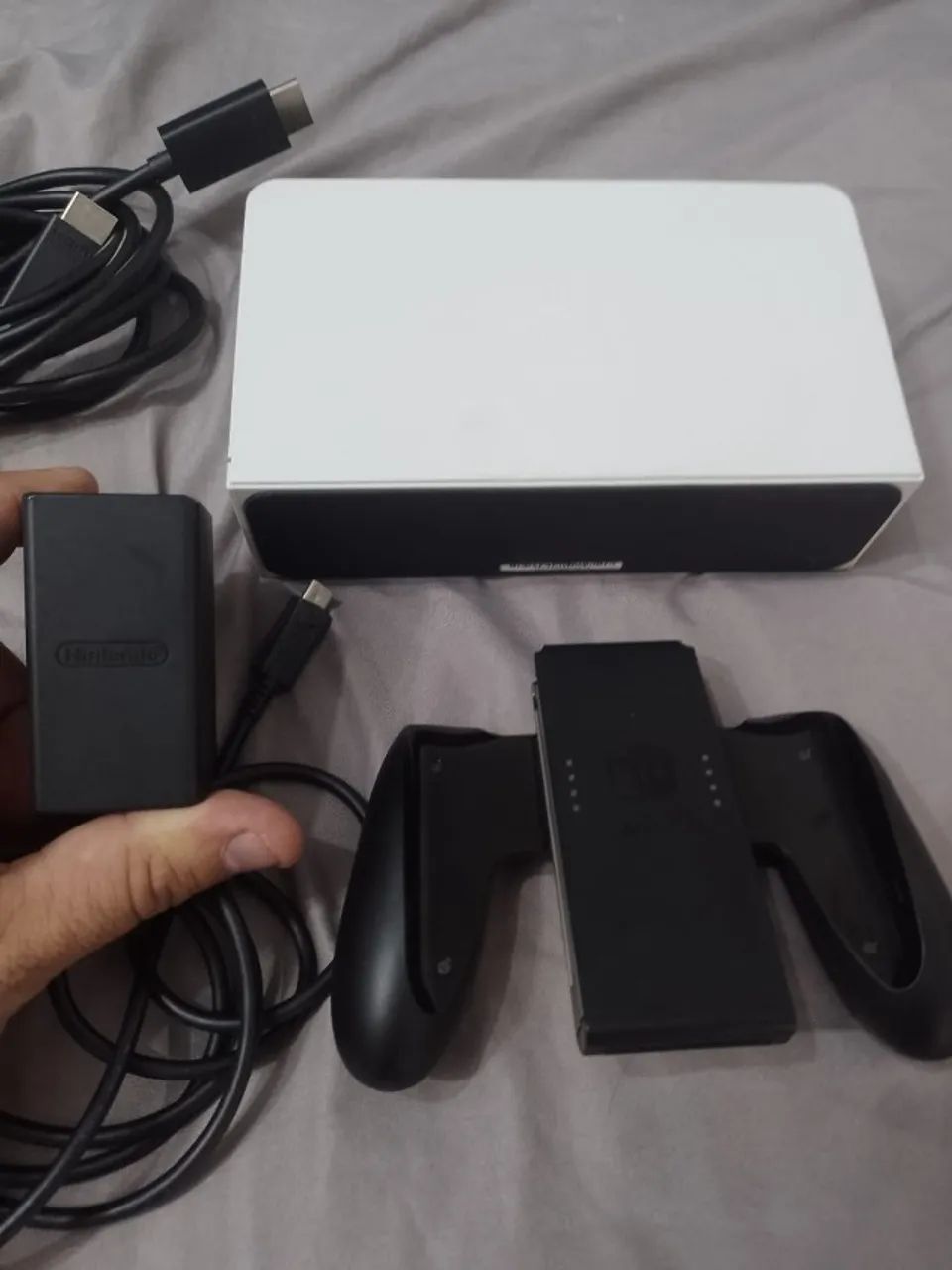Kit Switch para Oled, Dock, Carregador, Grip e Hdmi, Parcelo, Aceito troca - Foto 2