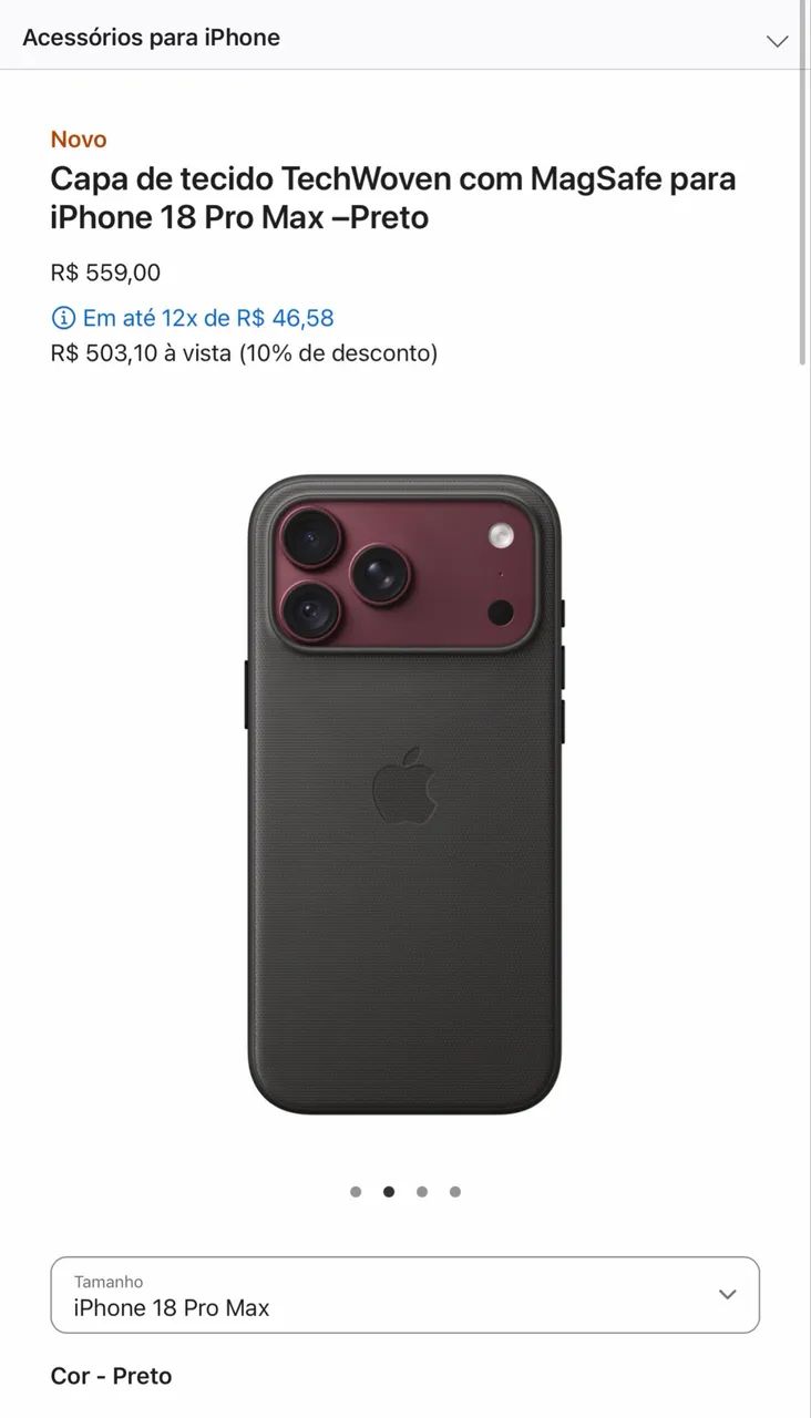Capa 18 pro max entrega grátis pagamento após receber o produto - Foto 2