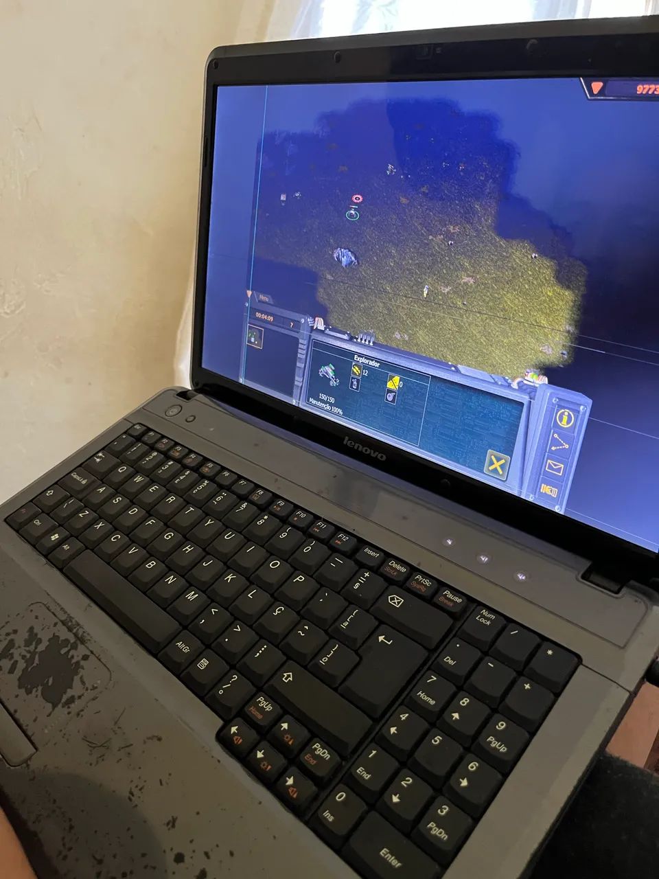 Notebook Lenovo antigo