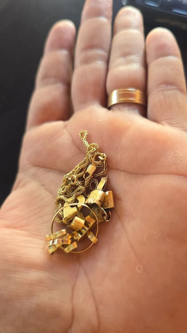 Pecas de ouro 18k 5.3g