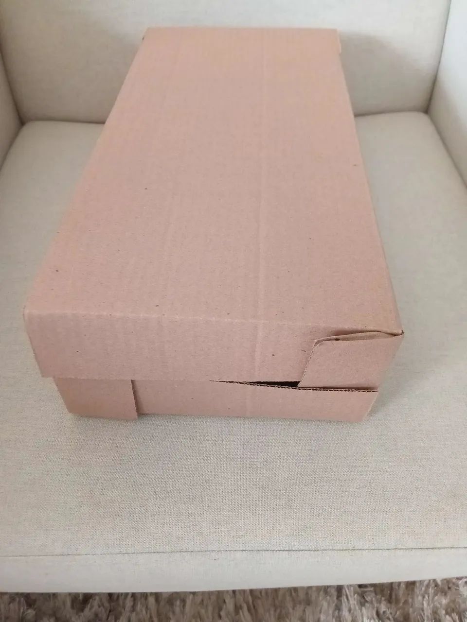 Caixa de papelão para 2 garrafas  - Foto 3