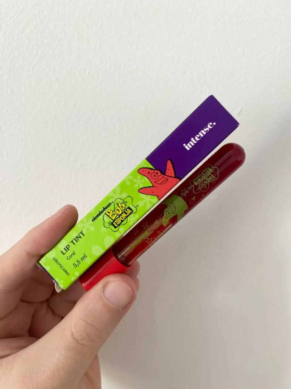 body splash + lip tint bob esponja boticário - Foto 2
