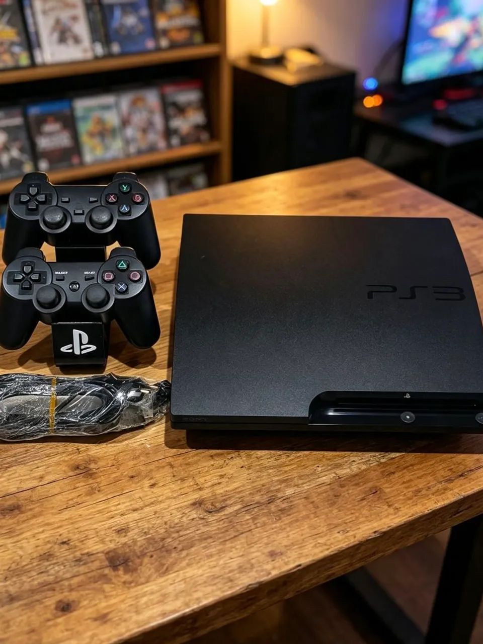 ? PS3 Slim ? Completo e Pronto pra Jogar!
