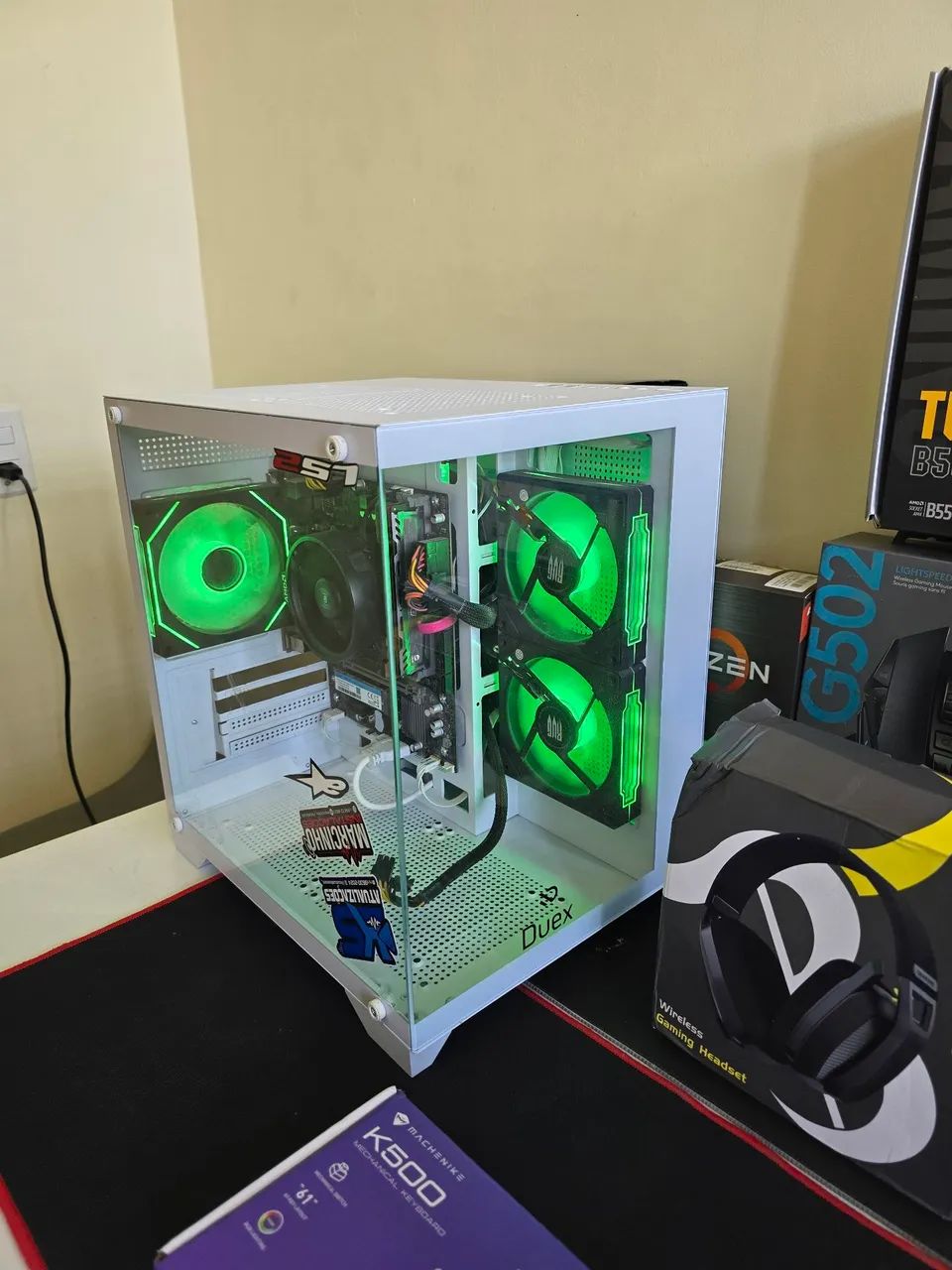 Cpu Gamer rysen 5600gt com 24gb ram