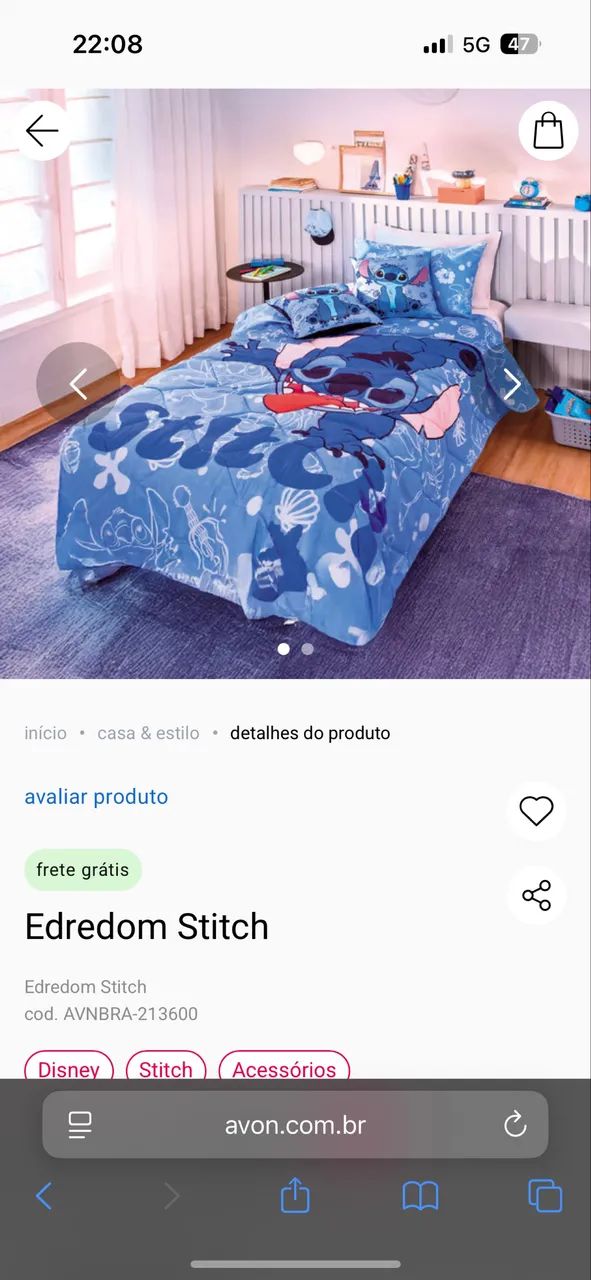 Edredom novo