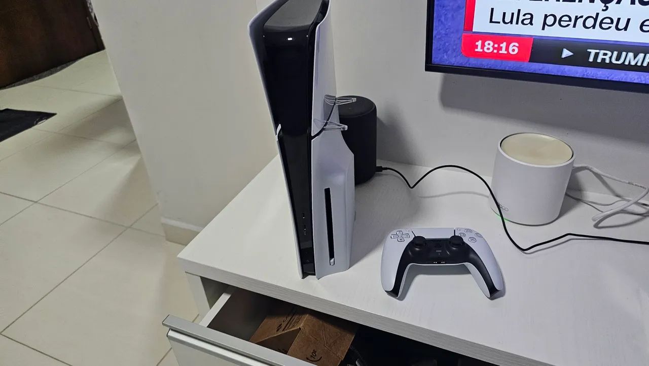 PS5 SLIM SEM LEITOR E CAIXA - Foto 3