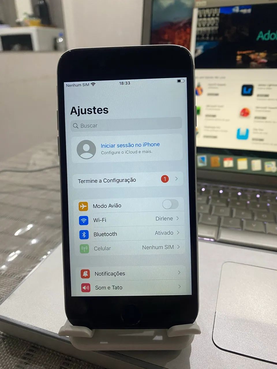 iPhone 7 32 Gb Impecável bateria 100% e Touch ID ON - Foto 2