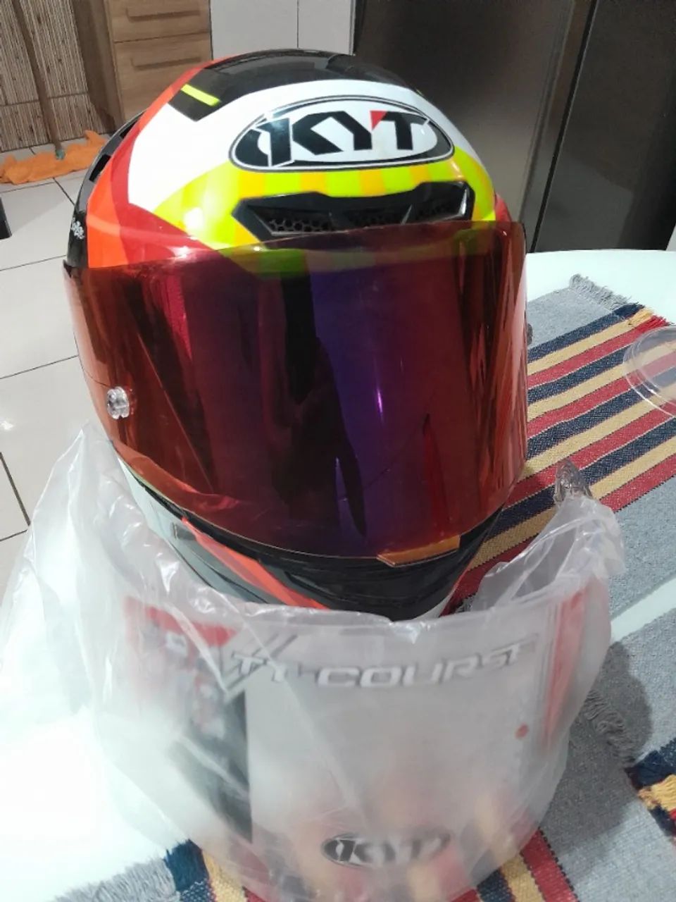 CAPACETE KYT ZERADO - Foto 3