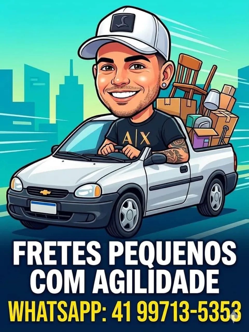 Frete pequeno 