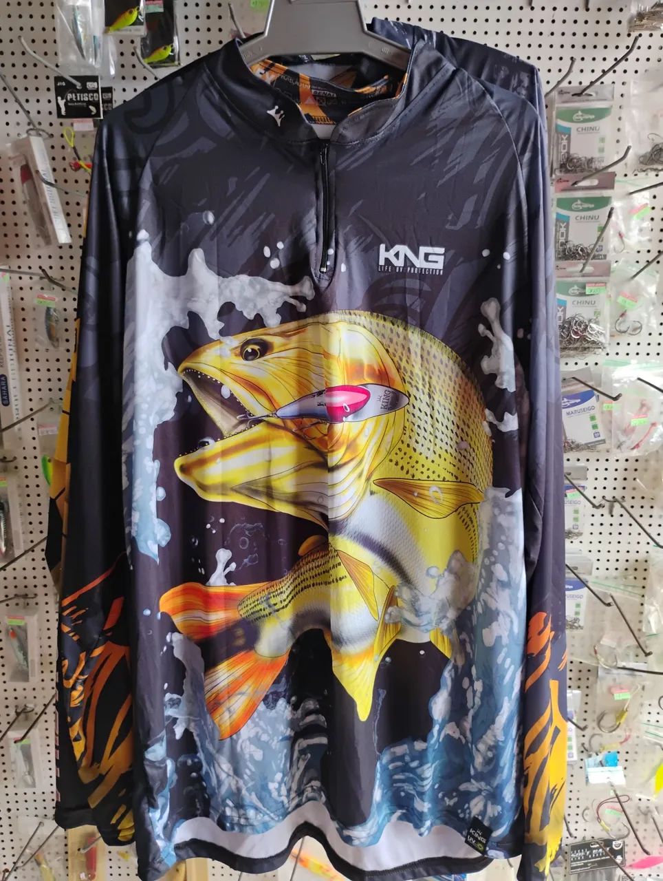 Camisa proteção uva e uvb fator 50. - Foto 3