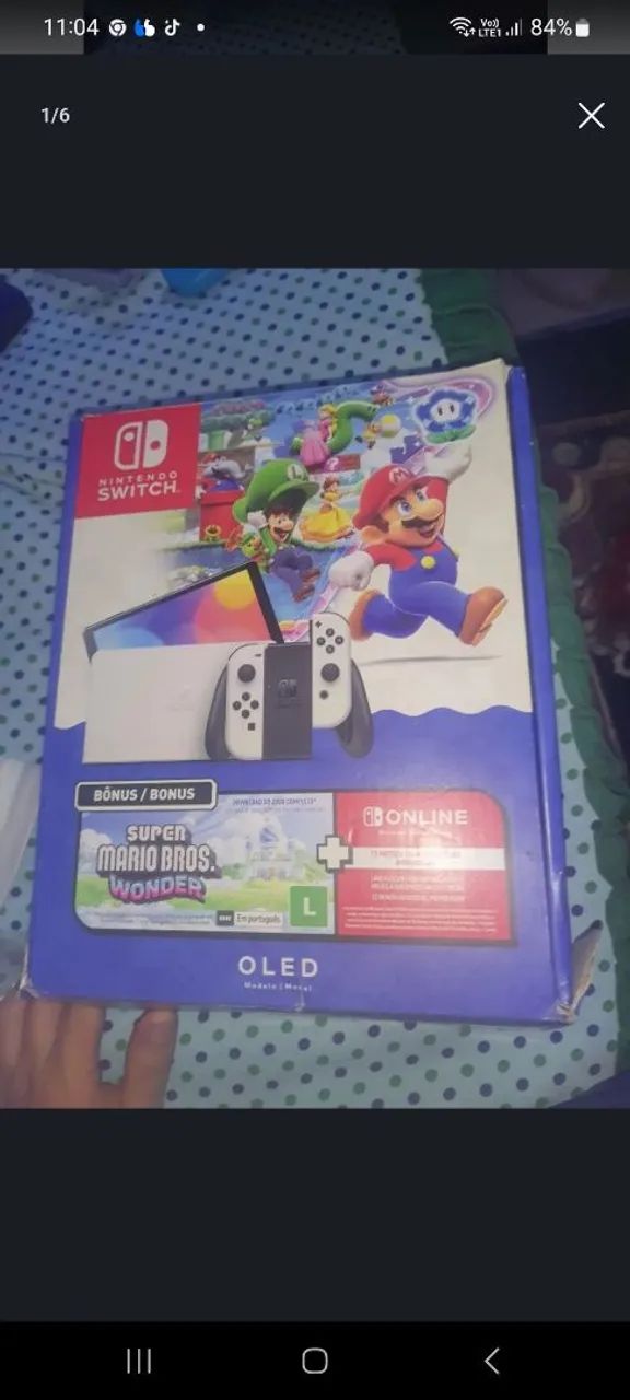 Nintendo switch oled d.e.s.b.l.o.q.u.e.a.d.o