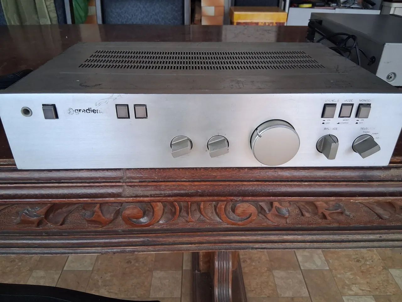 Amplificador gradiente model 76 funcionando 