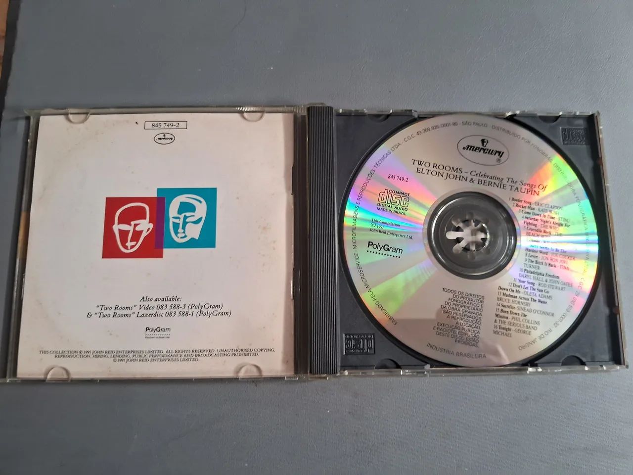 Cd Two Rooms celebrating Elton John & Bernie Taupin - Foto 2