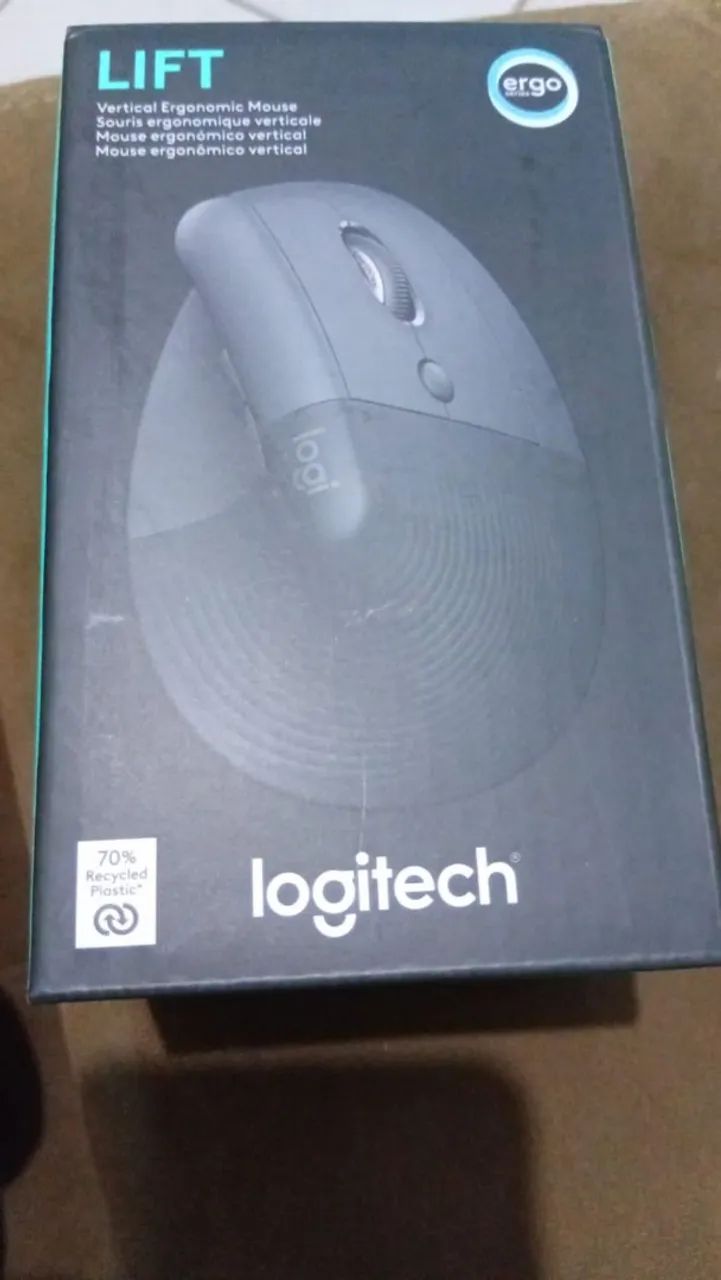 Mouse Logitech sem fio 57°grau - Foto 5