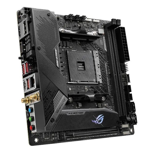 Placa Mãe ASUS ROG Strix B550-I Gaming *****DEFEITO**** - Foto 2