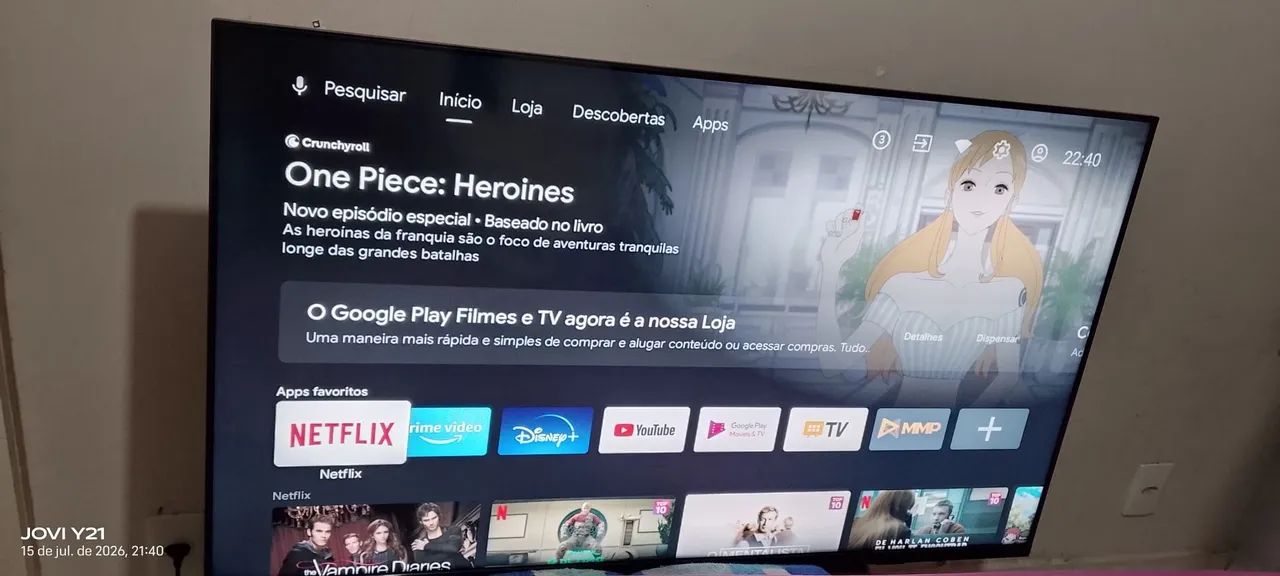 Tv Philips 50 polegadas smart 4K  - Foto 3