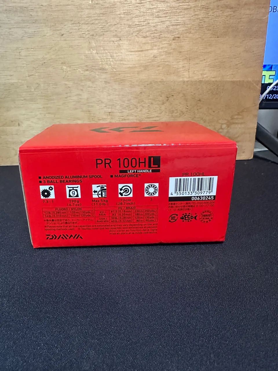 Carretilha Daiwa PR 100 HL - Foto 2