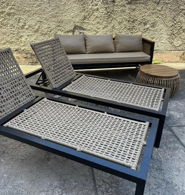 2 Espreguiçadeiras - Corda Náutica