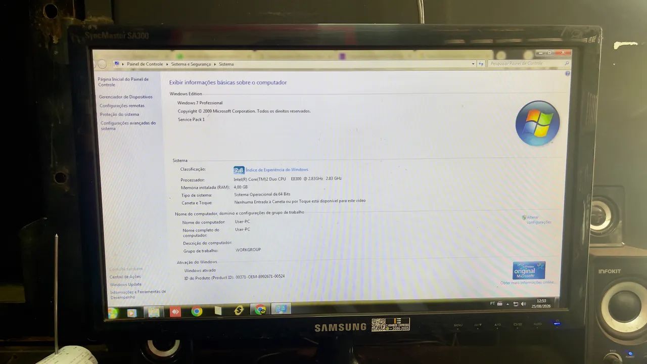 Cpu HP + Monitor Samsung - Foto 2