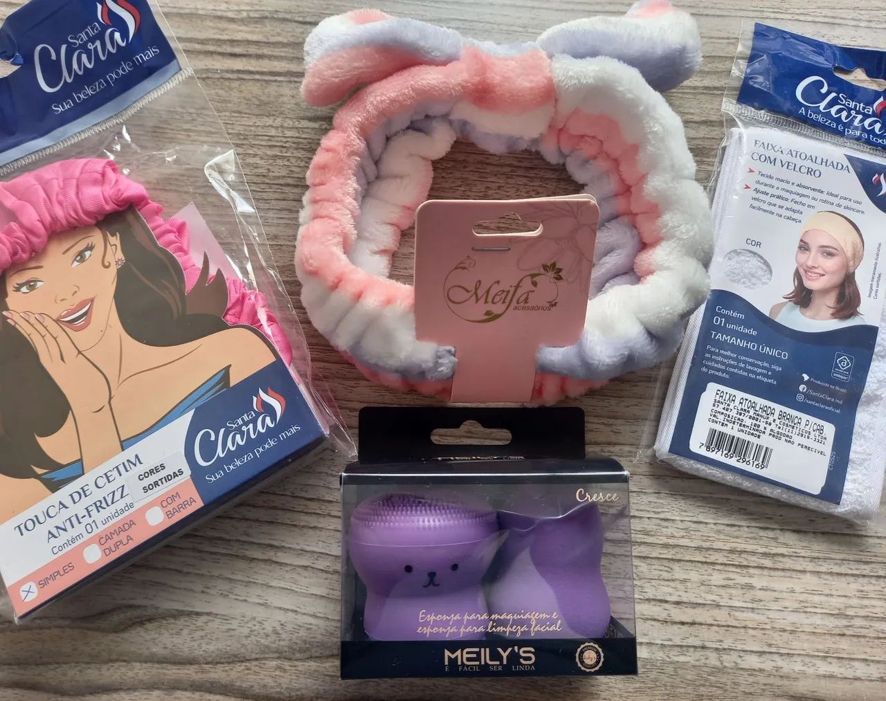 Kit acessórios skincare