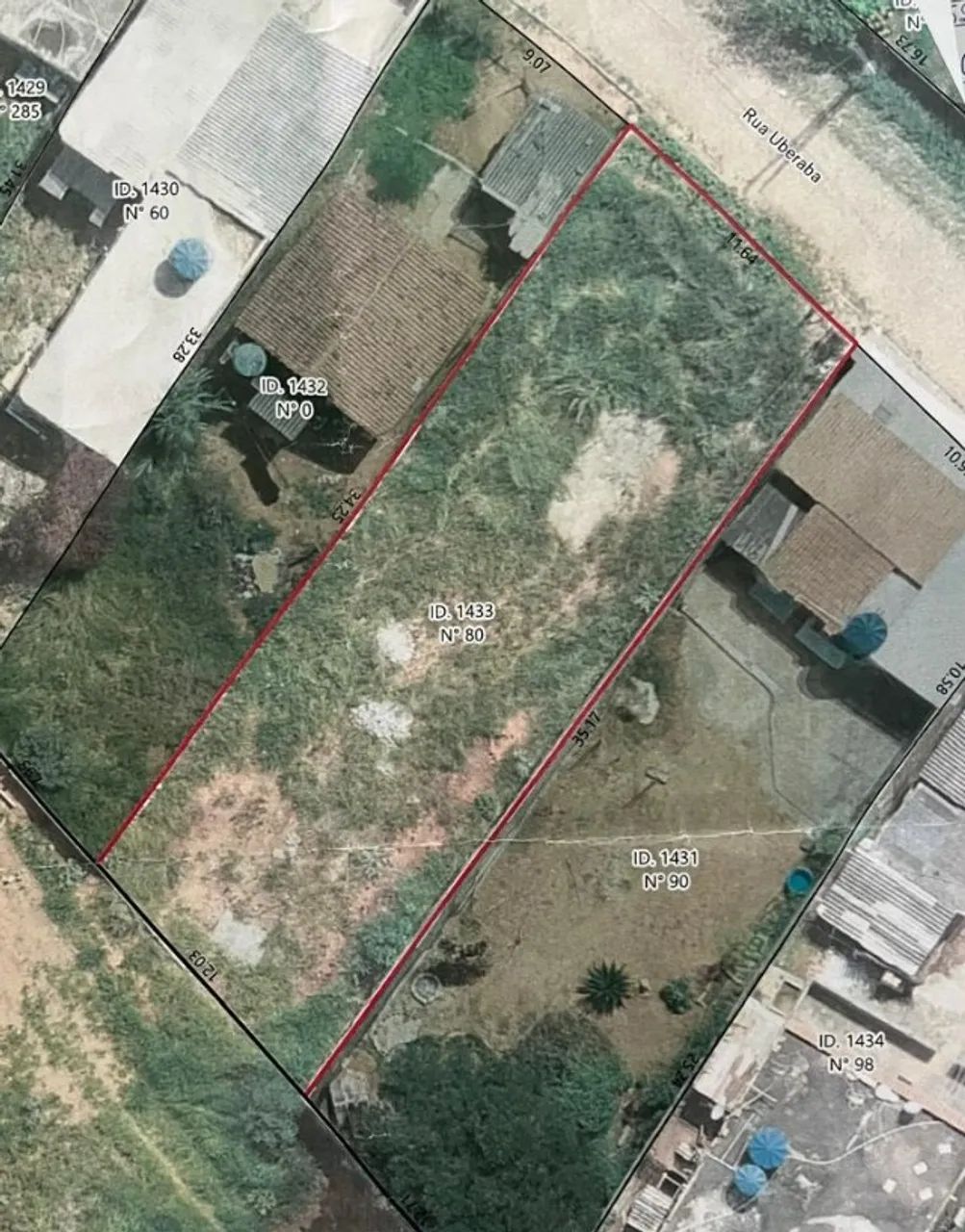 Terreno 404m²