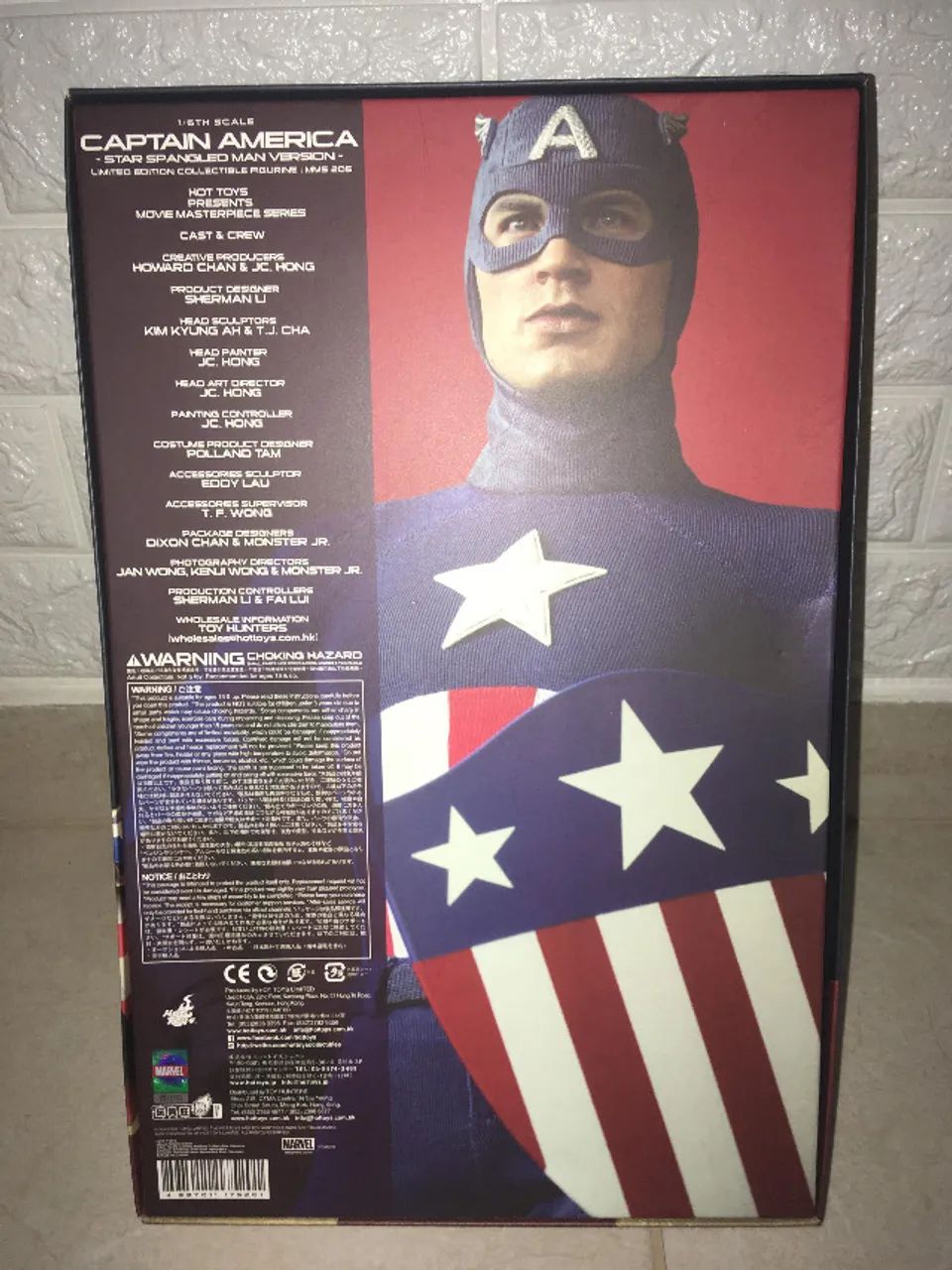 Captain America Star Spangled Hot Toys 1/6 - Foto 4