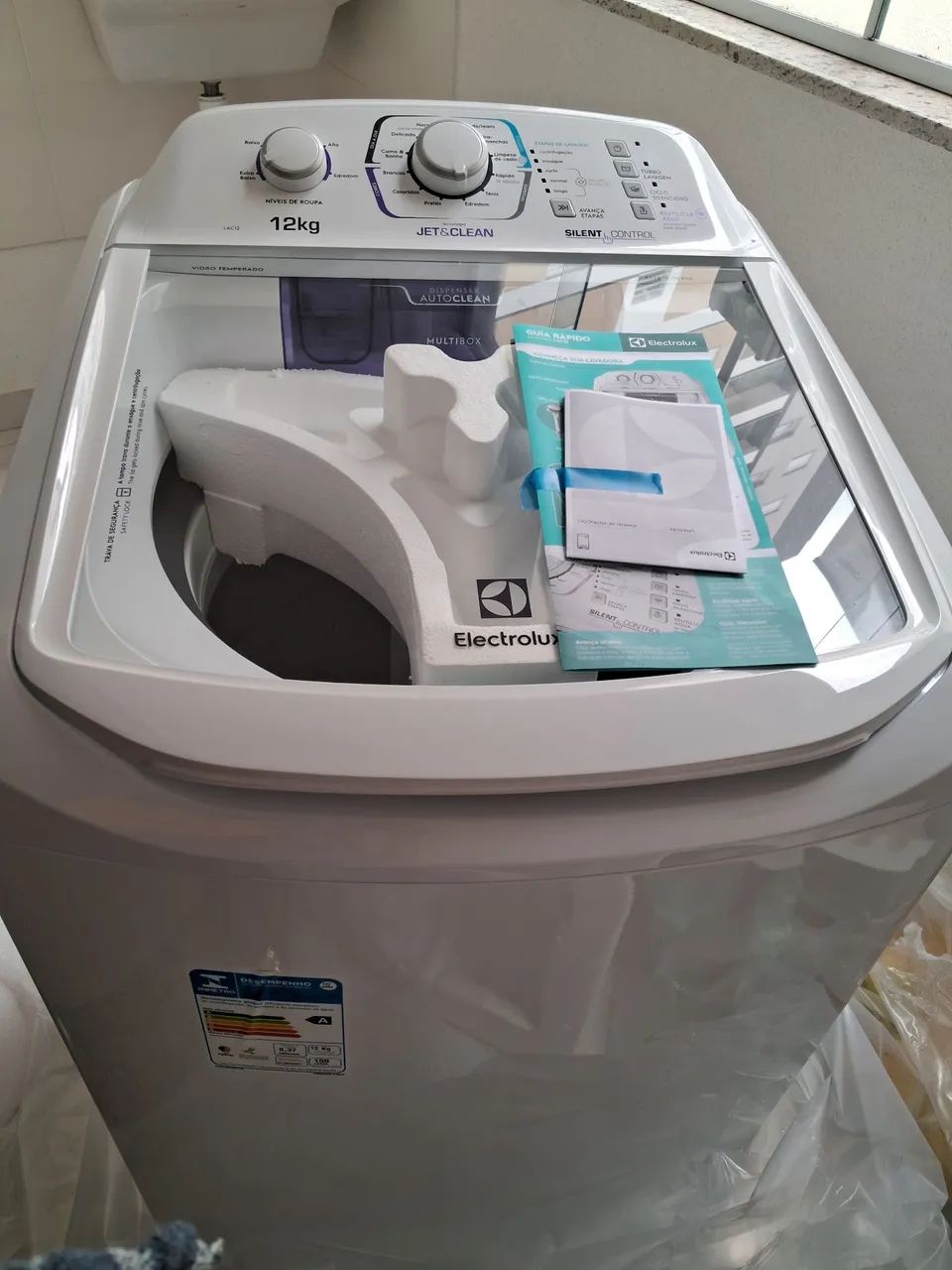 Máquina de lavar ELECTROLUX 12kg LAC12 NOVA
