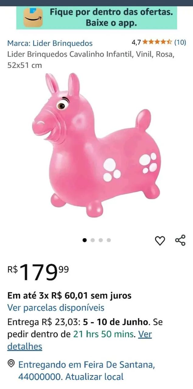 Cavalinho upa upa baby