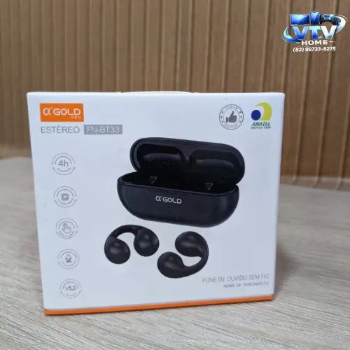 Fone de Ouvido AGOLD Bluetooth + Entrega Grátis  - Foto 3