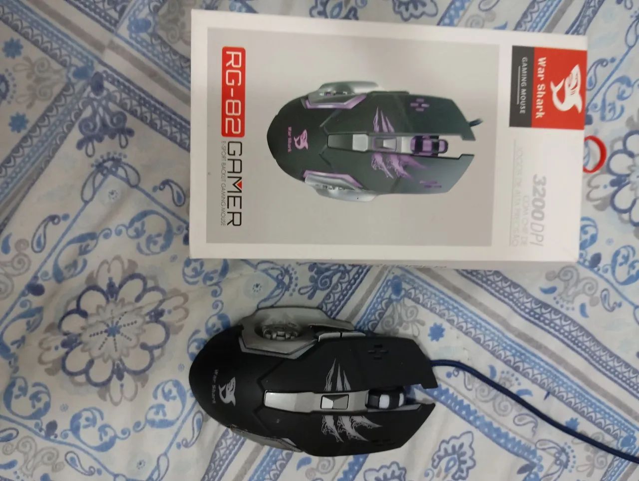 Mouse com fio (RGB)