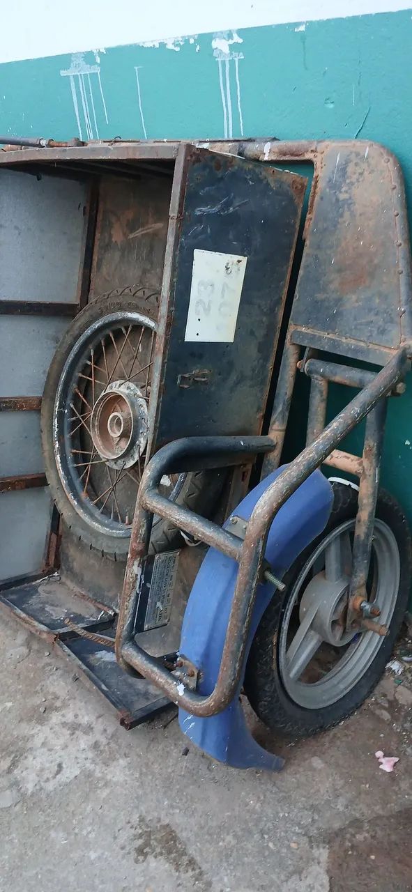 Carretinha para moto  - Foto 2
