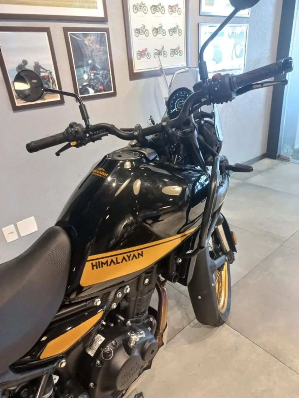 HIMALAYAN 450cc HANLE BLACK - LUIZ - Foto 3