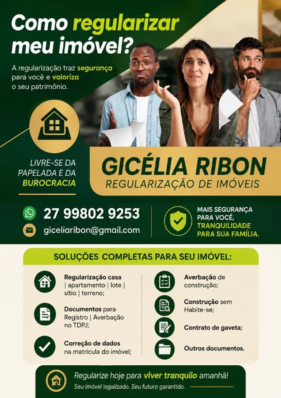 Regularização de imóveis 