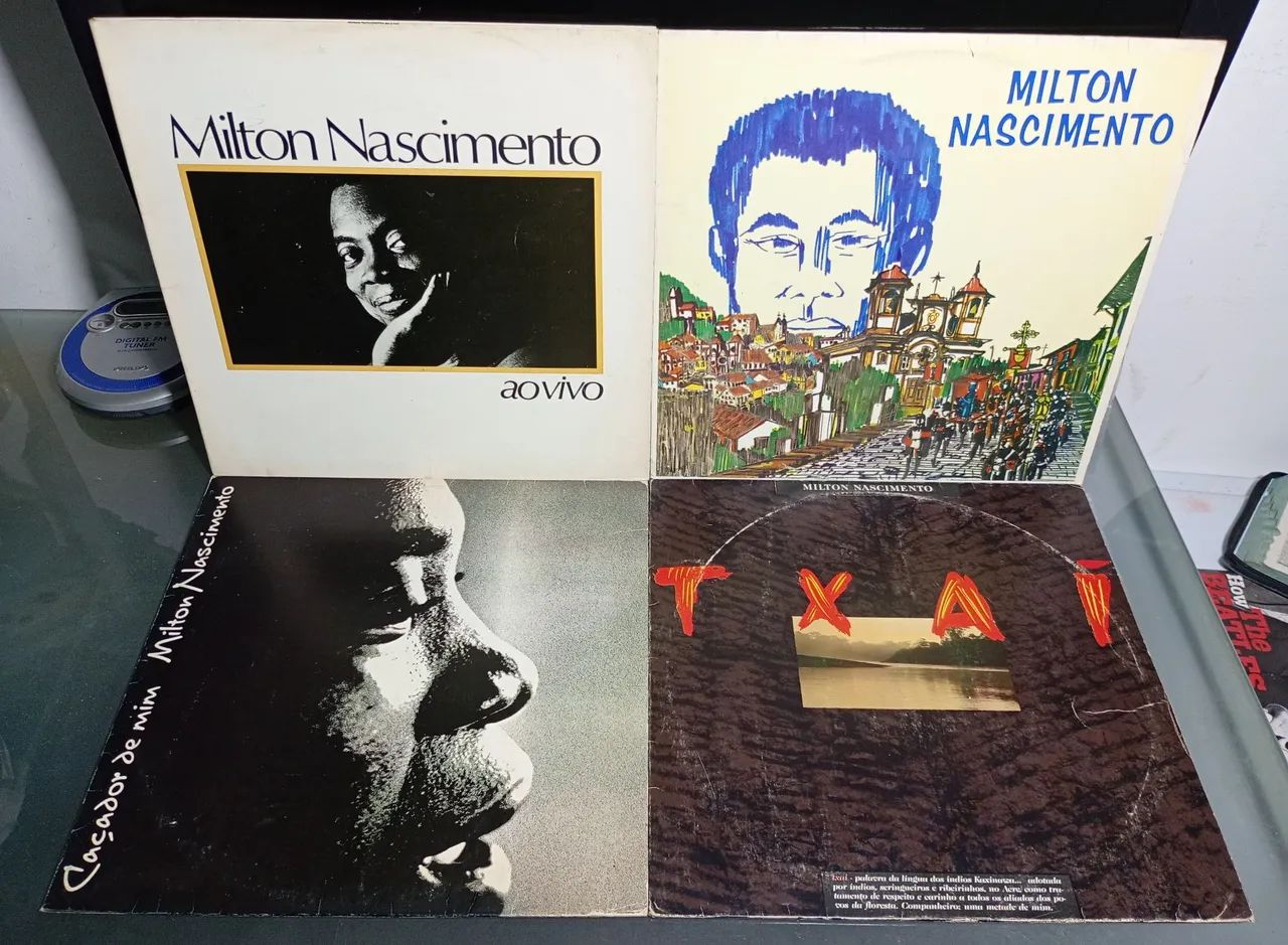 4 LPs MILTON NASCIMENTO Discos De Vinil 