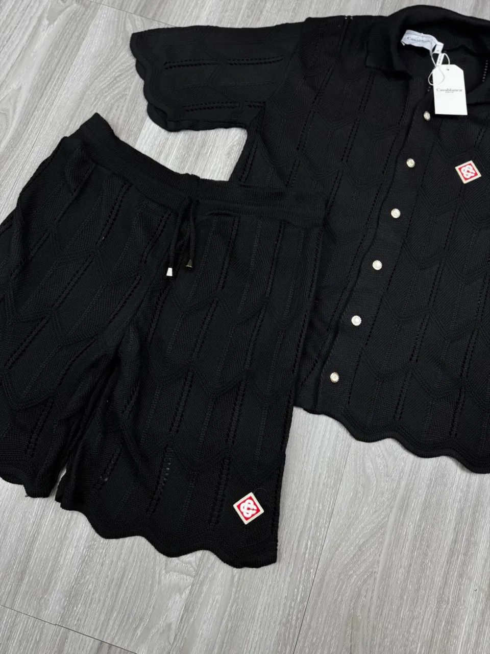 Conjunto casablanca crochê
