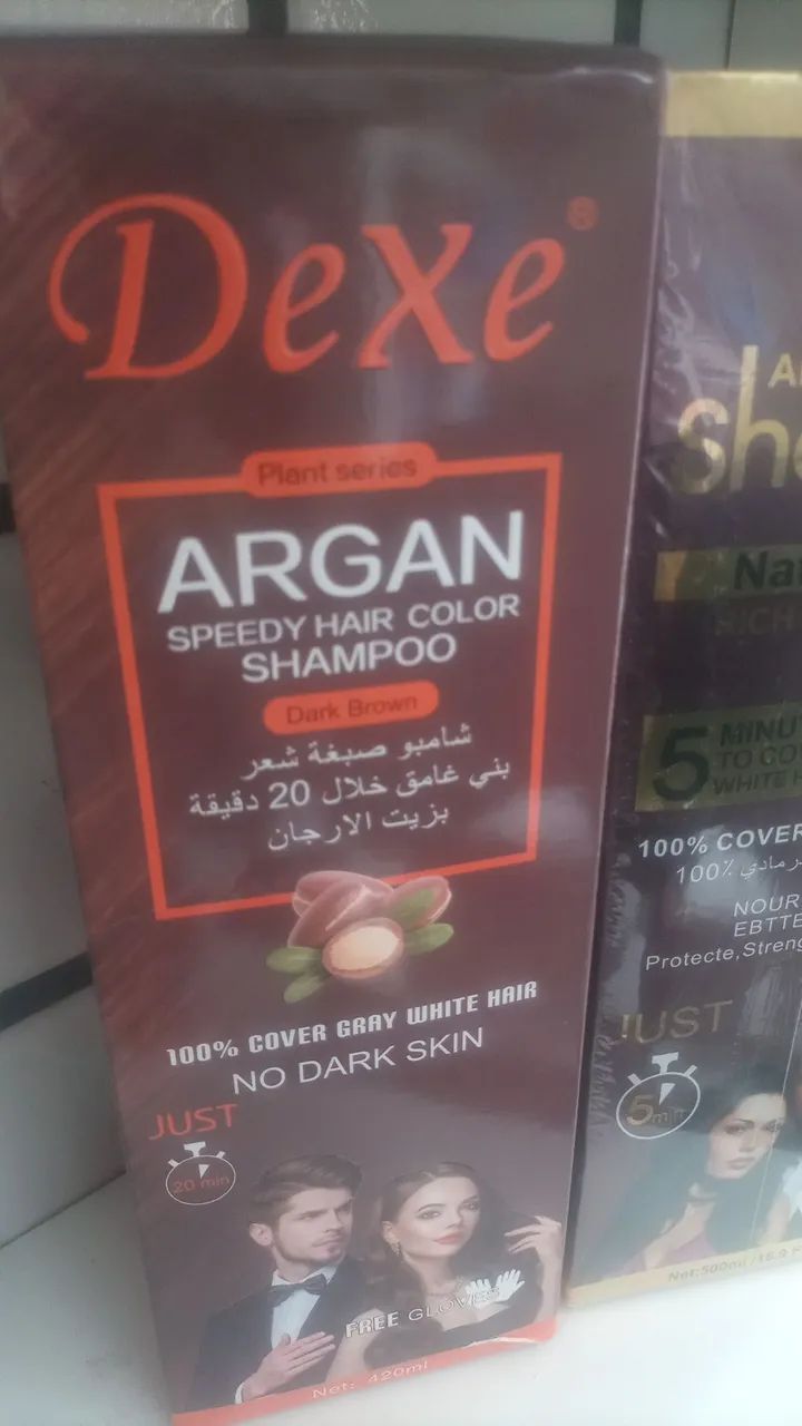 DEXE ARGAN ESCURECE CRISALHOS EM 5 MINUTOS, EXCELENTE  - Foto 2
