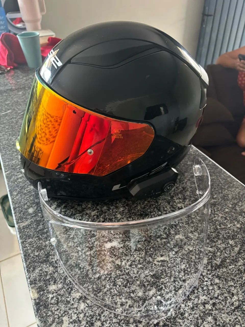 Capacete LS2, Tamanho 58 (M) *