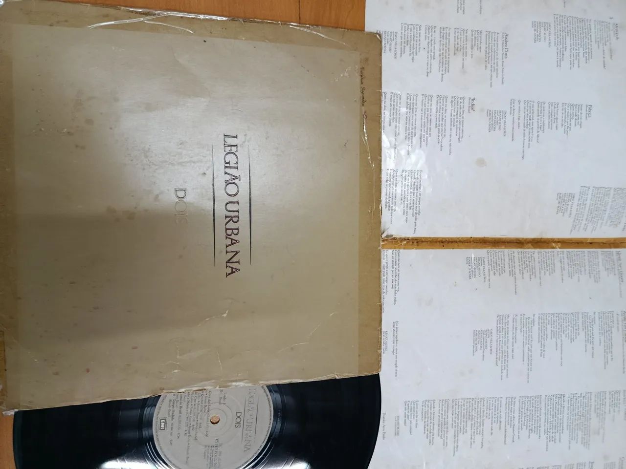 Vinil LEGIÃO URBANA "DOIS"