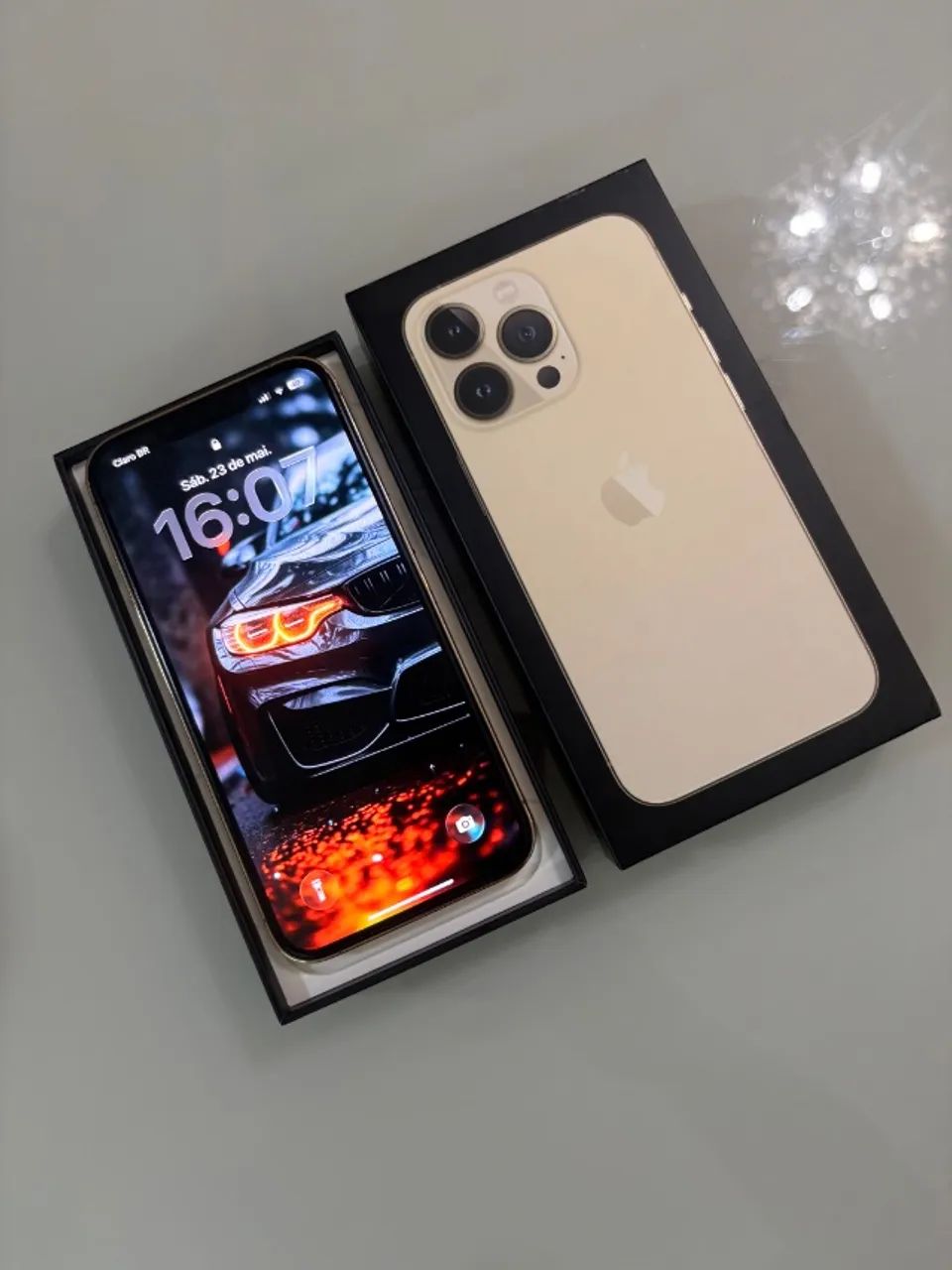 iPhone 13 Pro Gold - 256 GB | Todo Original - Com Caixa