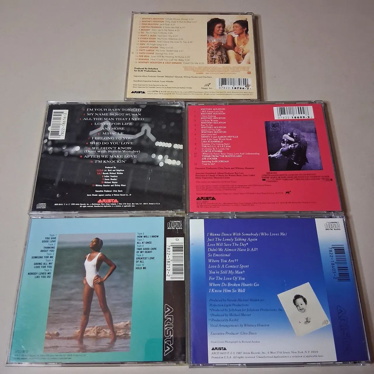 CD Whitney Houston Importado 5 Discos Original  - Foto 2