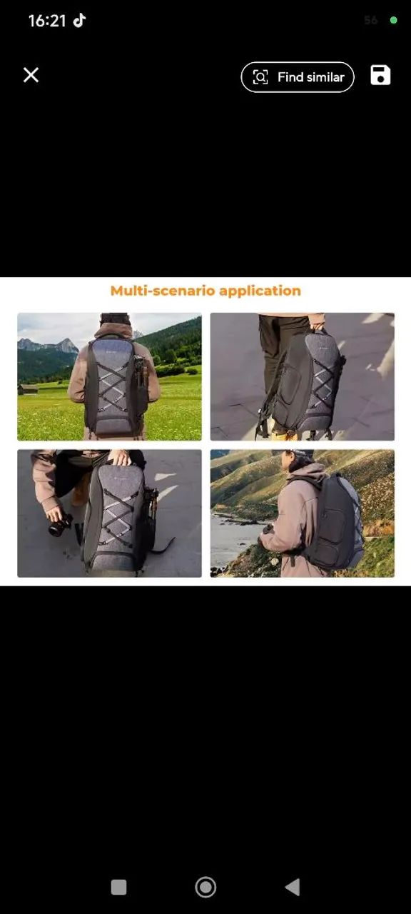 mochila para câmera - Foto 3