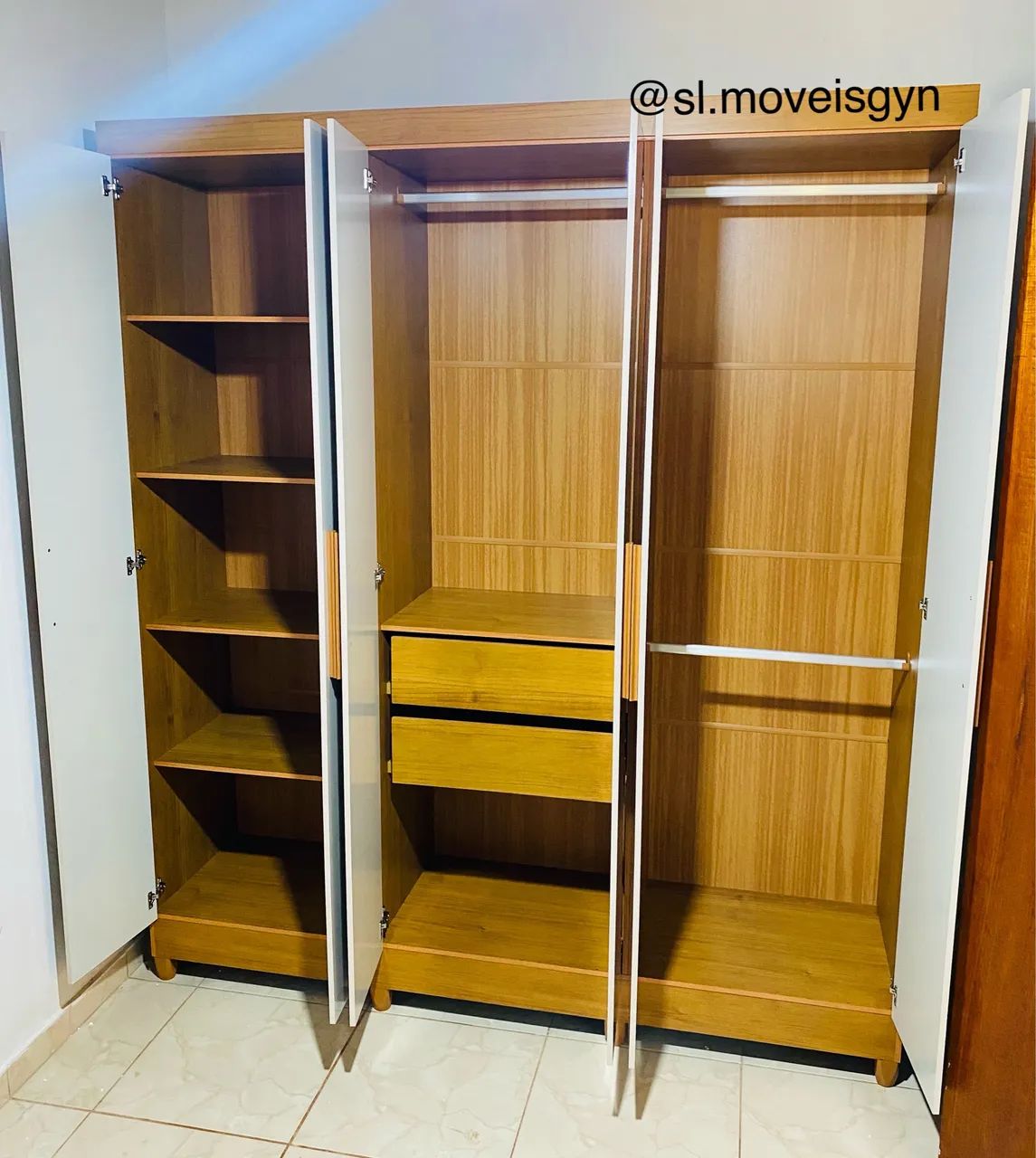 Guarda Roupa Sergipe MDF - Promoção  - Foto 4