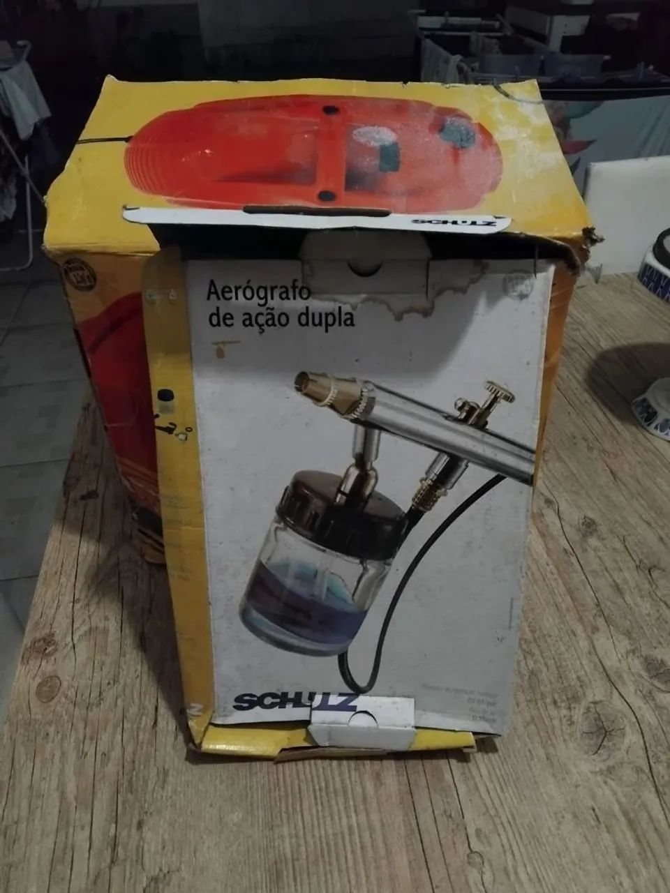 Vendo compressor e aerógrafo 
